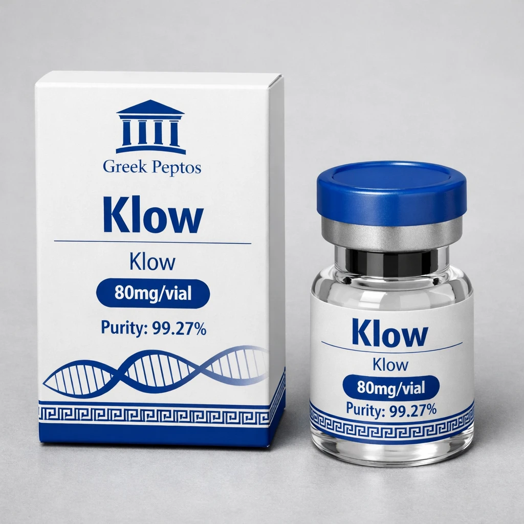 Klow
(BPC157-
10+TB10+GhkCU50+KPV10)